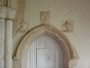 arch of doorway on east side of gatehouse passage