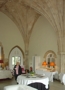 original carriageway of gatehouse is now an elegant dining room