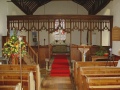 nave looking east showing screen
